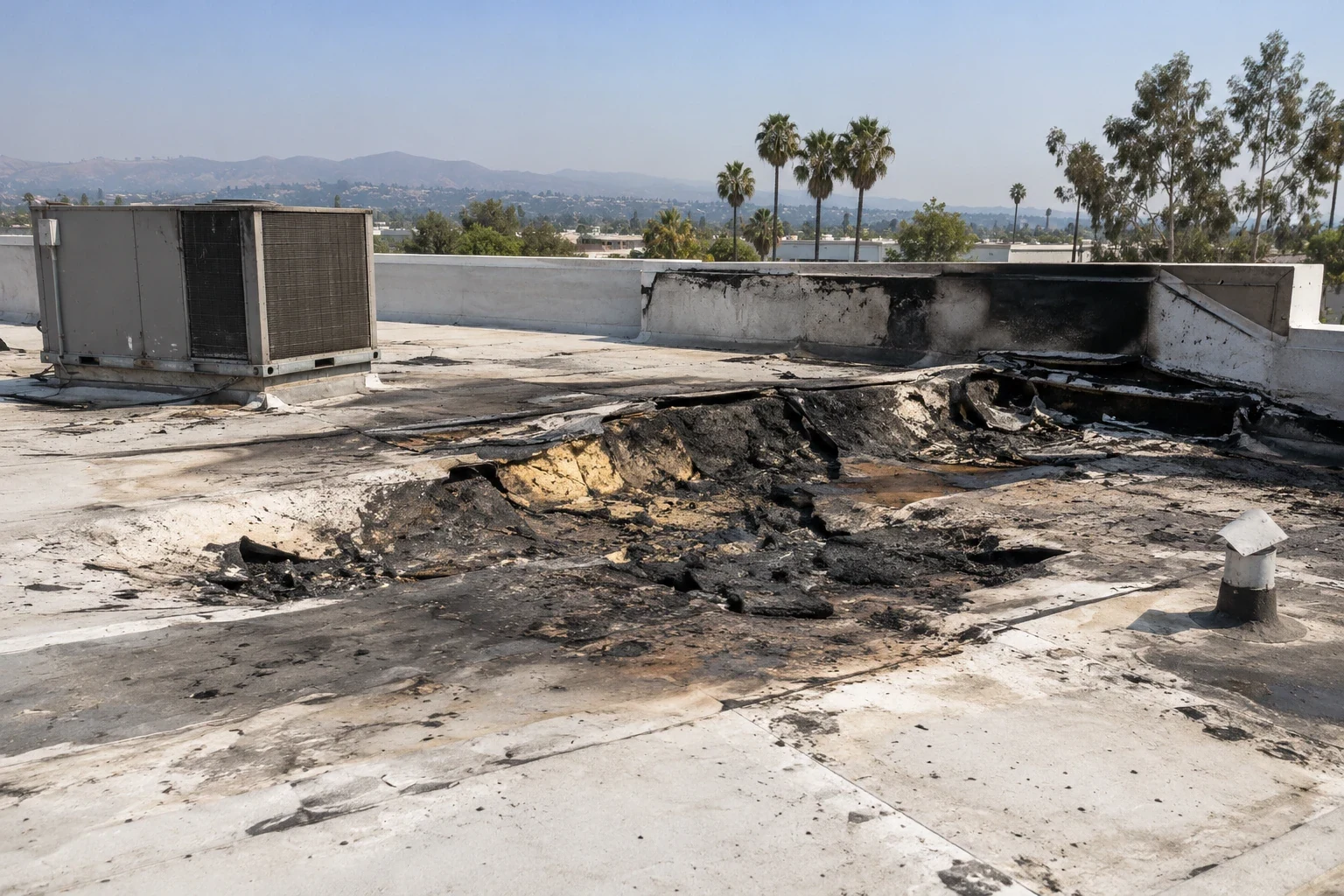 Fire Damage Roof Repair in Temecula, CA