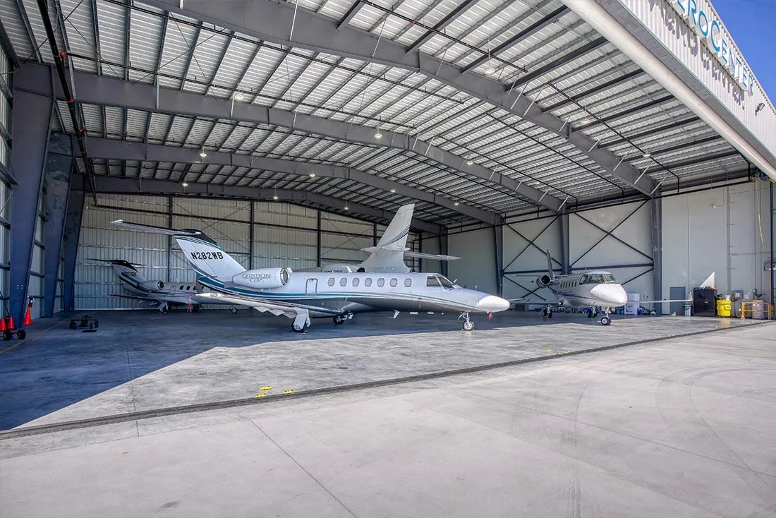 hangar standing seam construction decision