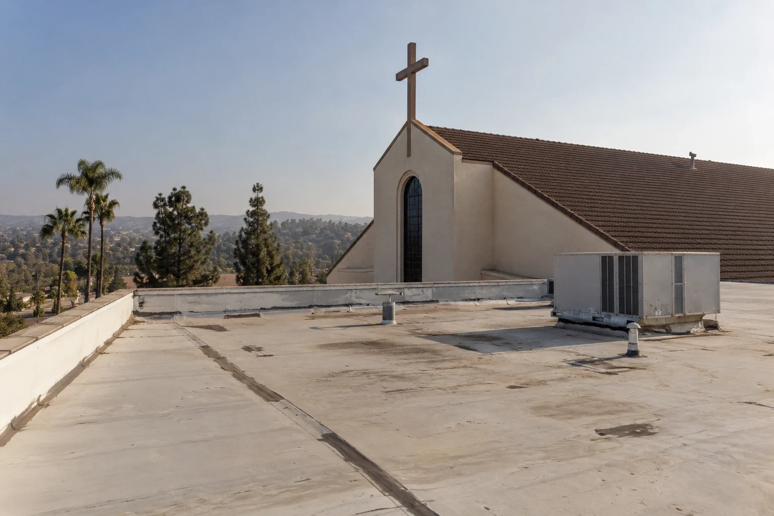 church rubber roof construction comparison