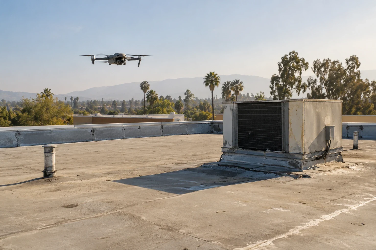 Drone Roof Inspection in Temecula, CA